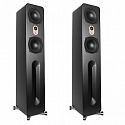 Комплект домашнего кинотеатра Aperion Audio Novus N6T (N6T+N5C+NSS+Bravus II 12D) Black Stealth 5.1