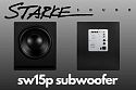 Активный сабвуфер Starke Sound SW15P Slot Black