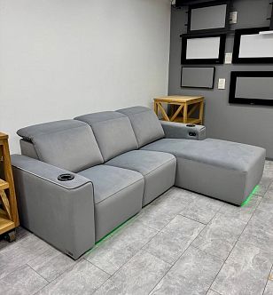 3-х местный диван-реклайнер 7Seats Gravity Sofa Edition (ткань)