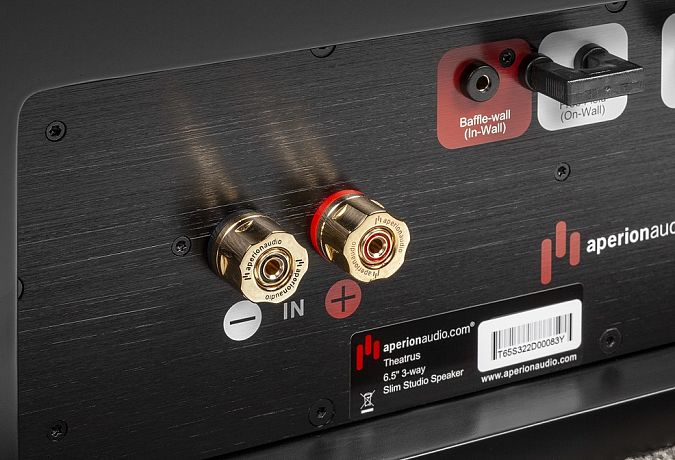 Корпусная кинотеатральная LCR акустика Aperion Audio Theatrus T65SL