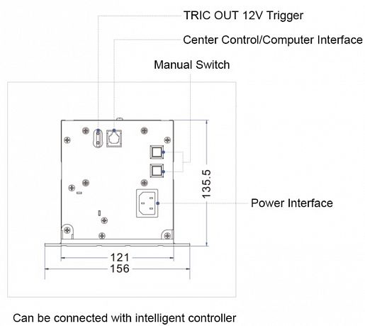 Встраиваемый в потолок экран с системой натяжения Global Screens Intelligent HomeScreen ICL1-92 115*204 Rear Grey 1.0