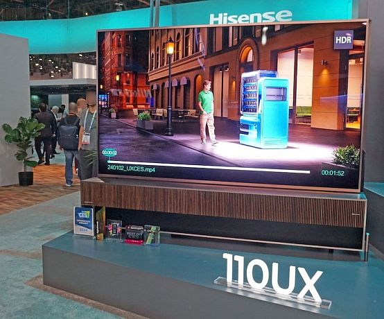 ULED телевизор Hisense 110UXNQ