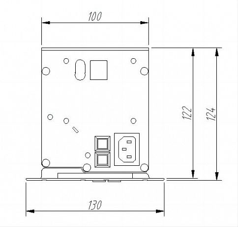 Экран встраиваемый в потолок с системой натяжения Global Screens Intelligent HomeScreen ICL1-110 137*244 Black Code UST 0.5