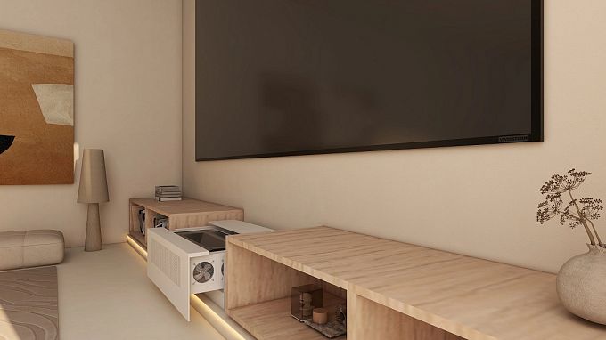 Моторизованная консоль для ультракороткофокусных лазерных проекторов Intelligent DIY Console